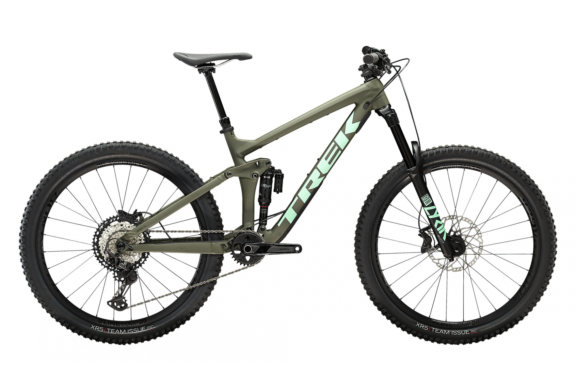 VTT TOUT-SUSPENDU TREK REMEDY 8 SHIMANO XT 12V 27.5'' OLIVE MAT 2022