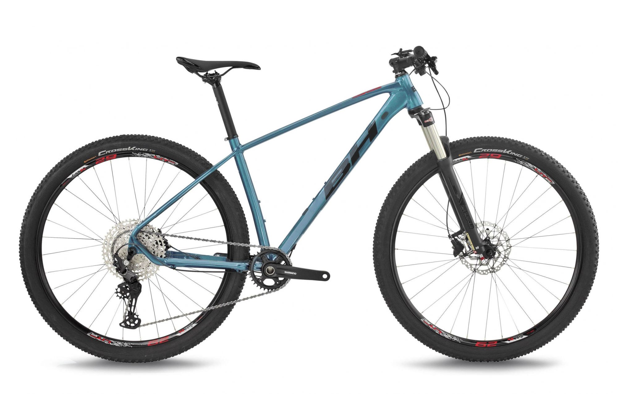 VTT SEMI-RIGIDE BH EXPERT 4.0 SHIMANO DEORE 12V 29'' BLEU