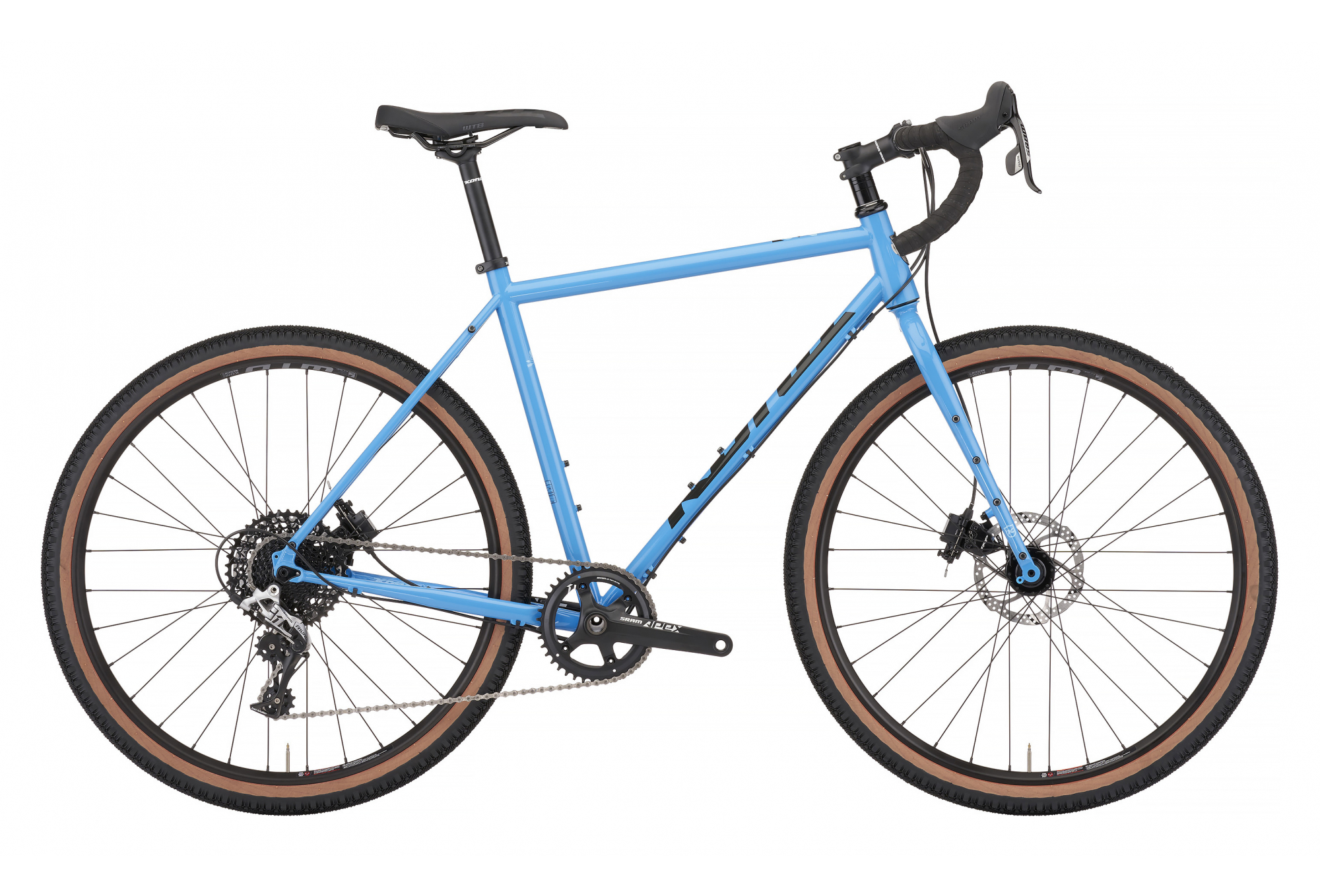 GRAVEL BIKE KONA ROVE DL SRAM RIVAL 1 11V 650B BLEU AZURE 2022