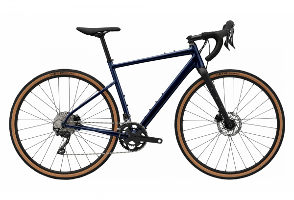 GRAVEL BIKE CANNONDALE TOPSTONE 2 SHIMANO GRX 10V 700 BLEU MIDNIGHT 2022