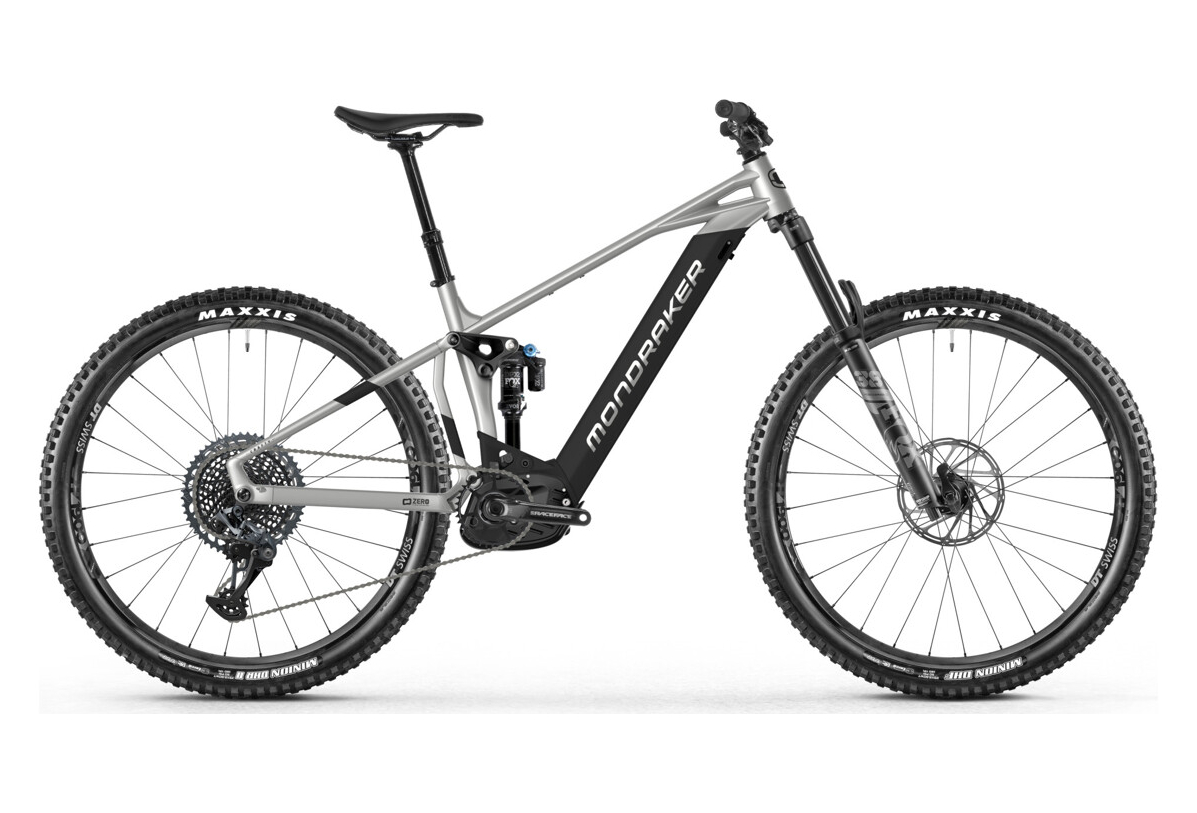 VTT ÉLECTRIQUE TOUT-SUSPENDU MONDRAKER CRAFTY R SRAM GX/NX EAGLE 12V 750 WH 29'' NOIR ARGENT 2022