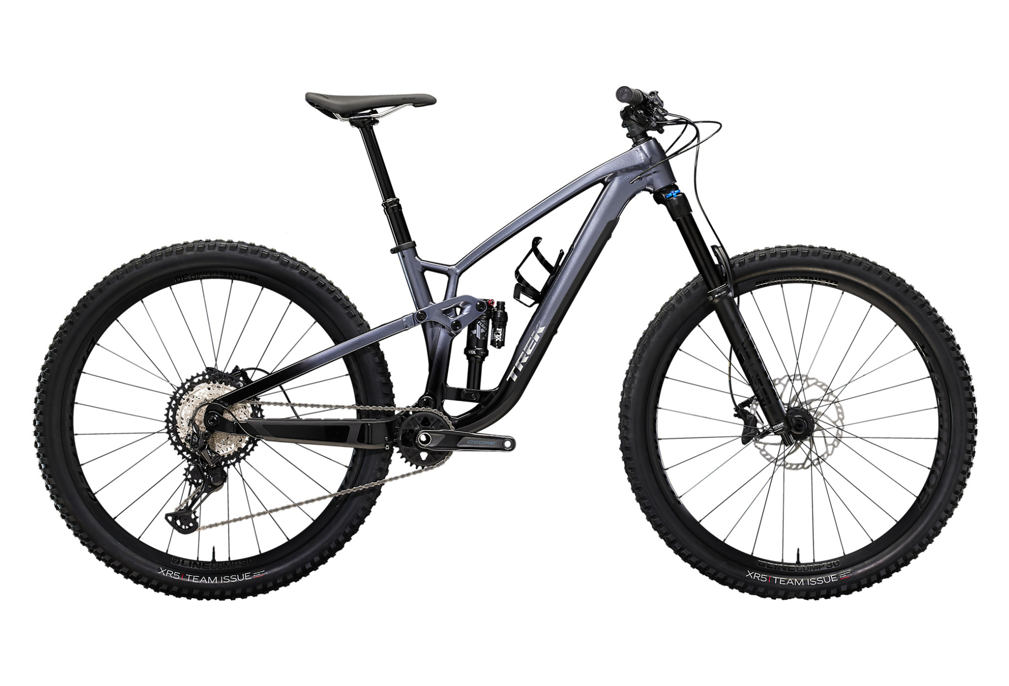 VTT TOUT SUSPENDU TREK FUEL EX 8 SHIMANO XT 12V 29'' GRIS GALACTIQUE / NOIR 2023