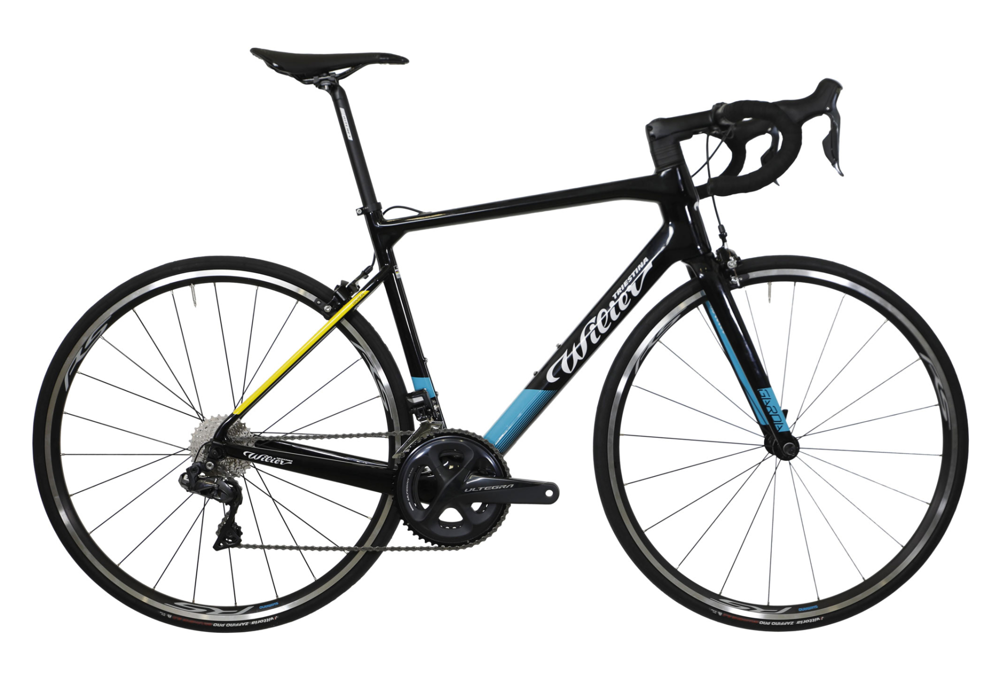 VÉLO DE ROUTE WILIER TRIESTINA GARDA RIM SHIMANO ULTEGRA DI2 11V 700 MM NOIR BLEU ASTANA 2023