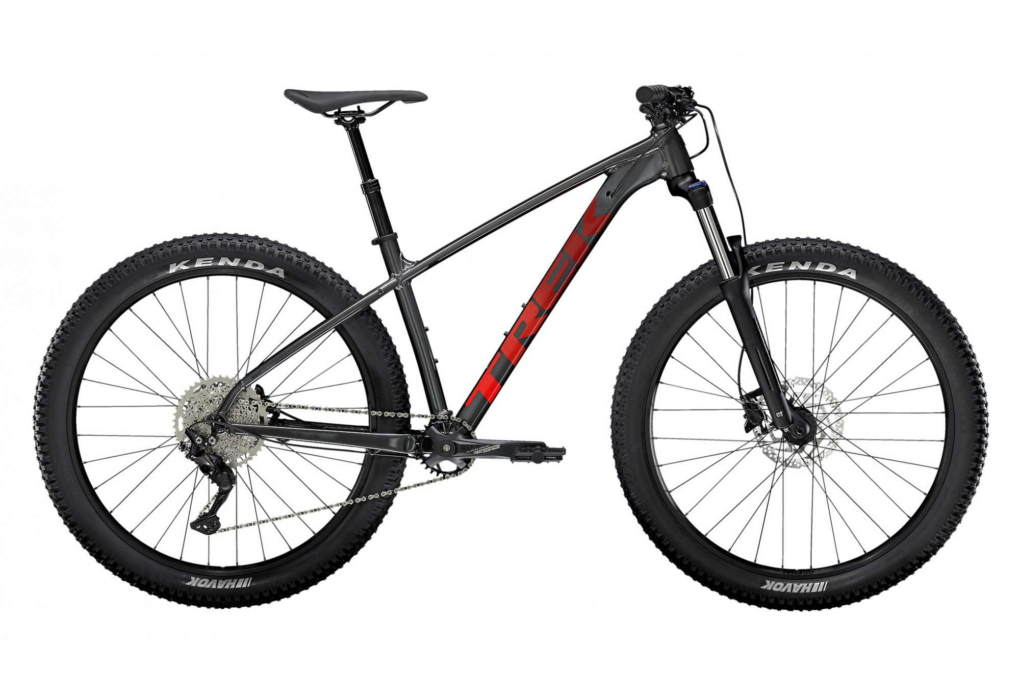 VTT SEMI RIGIDE TREK ROSCOE 6 27.5+ SHIMANO DEORE 10V LITHIUM GREY/COBRA BLOOD 2023