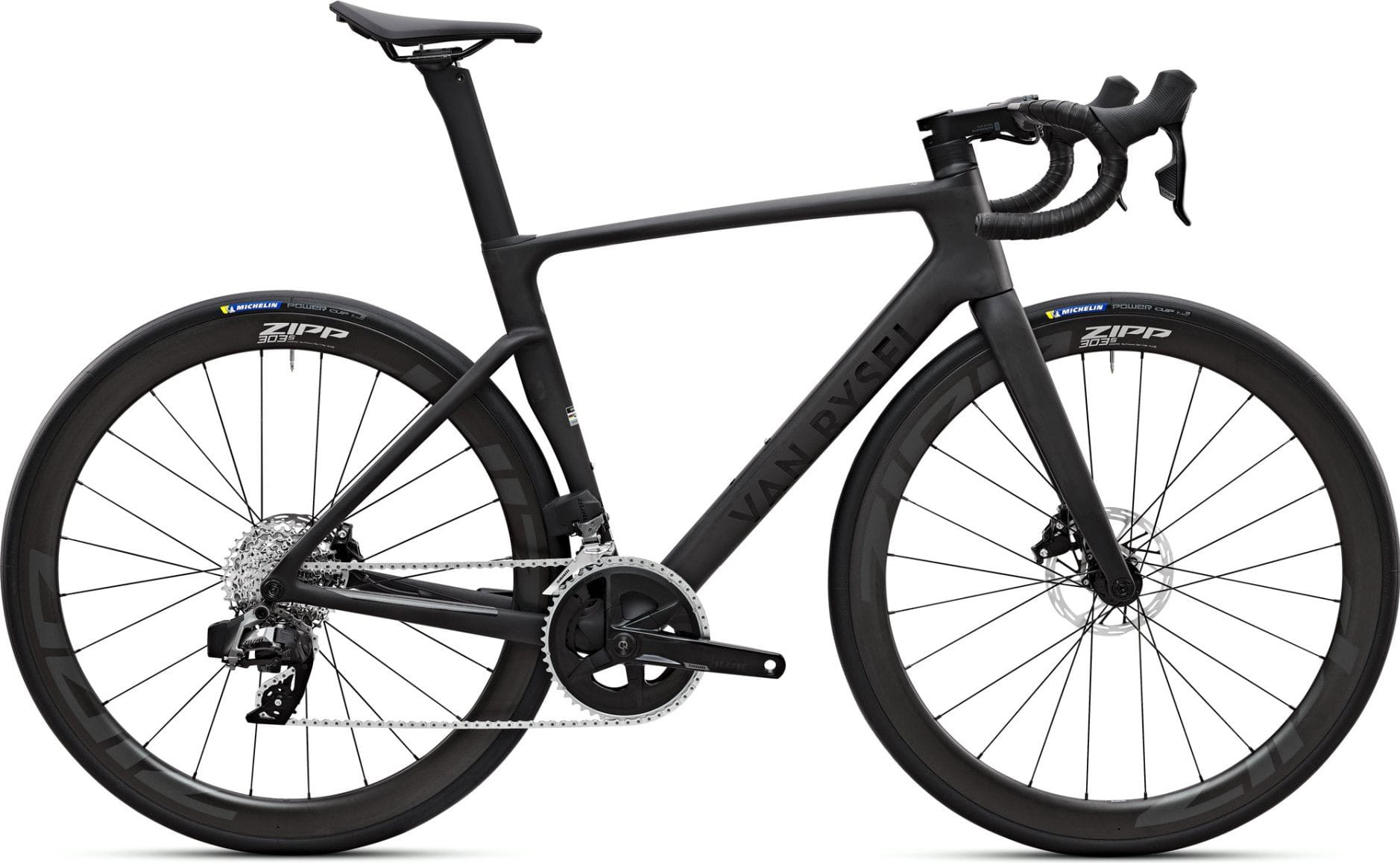 Vélo de Route Van Rysel RCR Sram Rival eTap AXS 12V 700 mm Noir Carbon Raw 2024